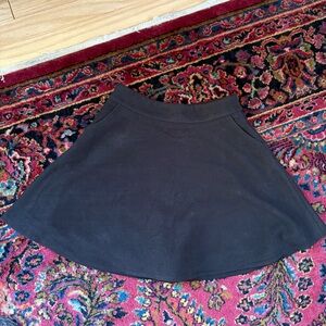 Unbranded Black Mini/Skater Skirt w. Shorts